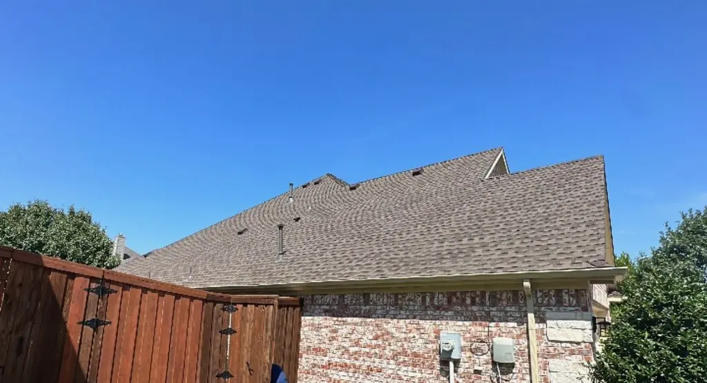 Completed roof replacement project in Corvallis